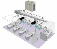 Variable Refrigerant Flow VRF - Variable Refrigerant Volume VAV
